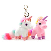 Unicorn Plush Keychain